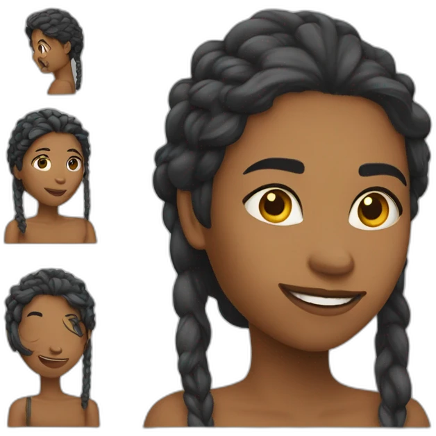 Cara de felicidade bruxa anos 4 emoji
