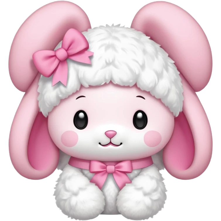 My melody ribbon emoji