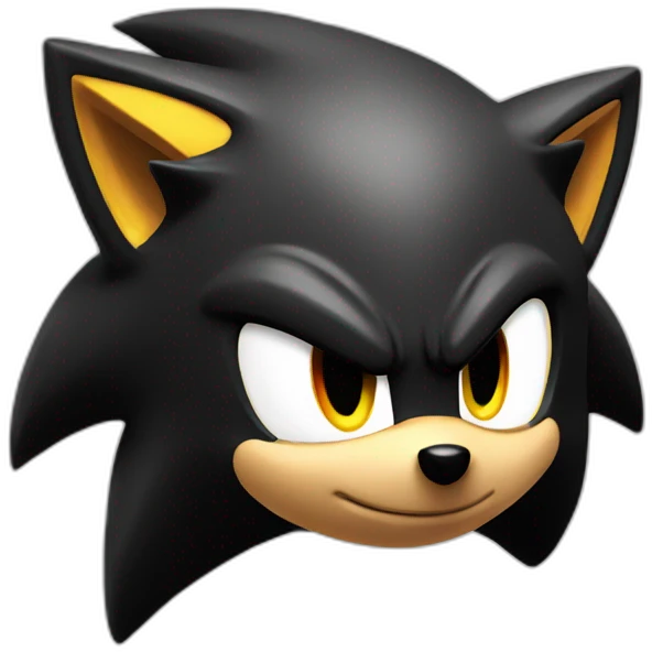 shadow the hedgehog emoji