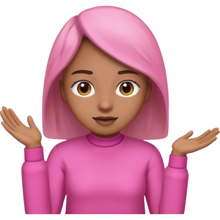 video meeting pink  emoji