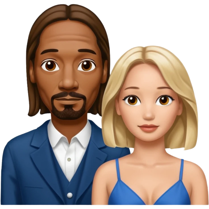  snoop dogg and Jennifer Lawrence  emoji
