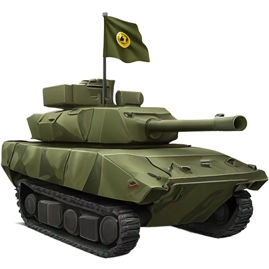 Un carro armato emoji