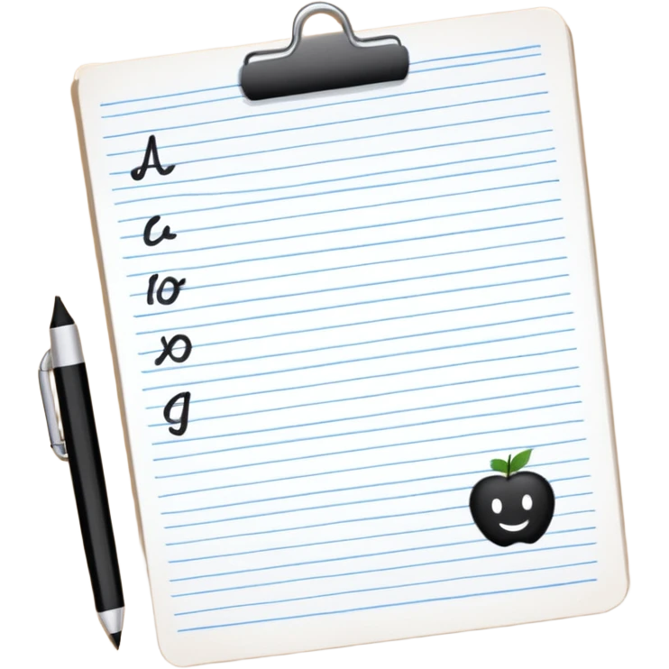 to do list emoji