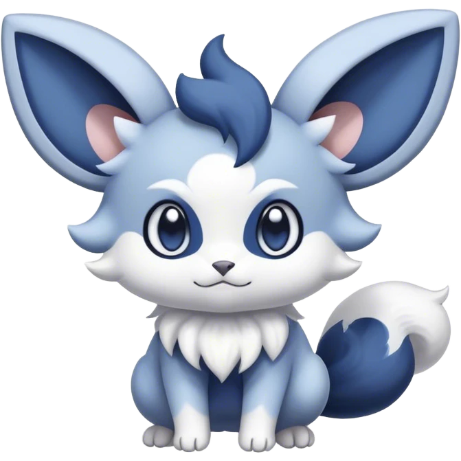 Minccino-Espurr-Meowstic-creature-hybrid emoji