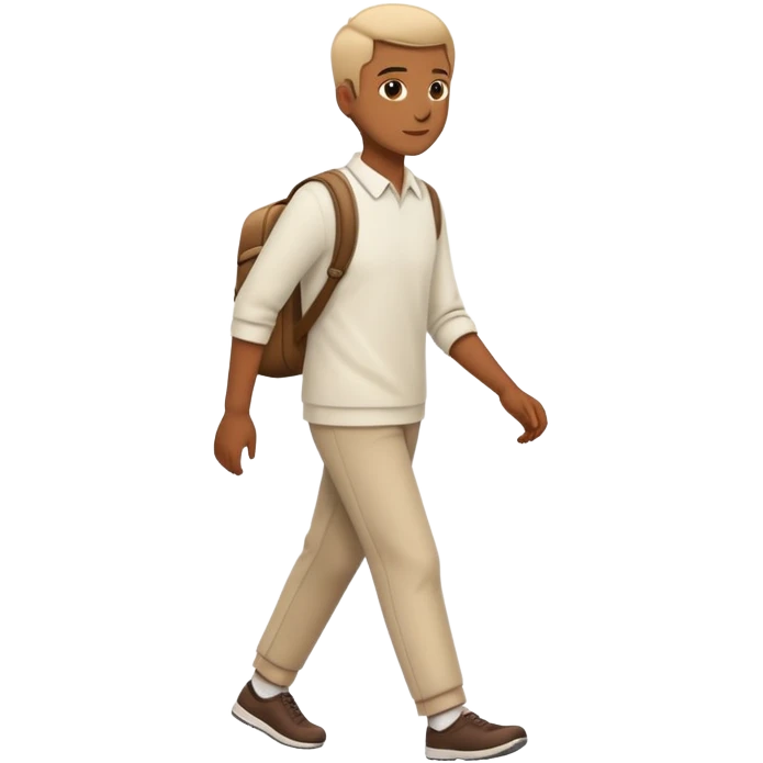 Person walking casually emoji