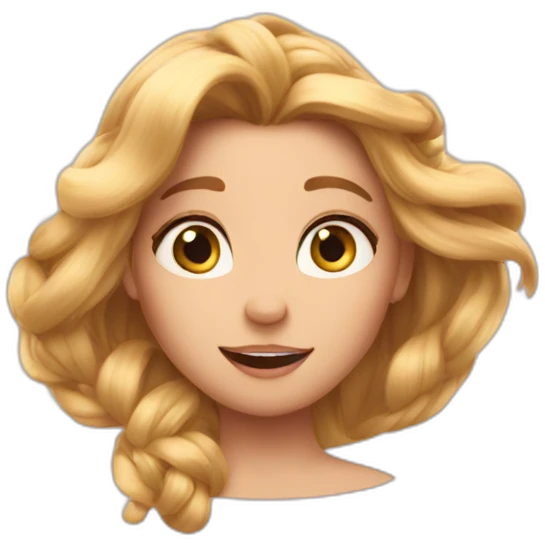 Raiponce emoji