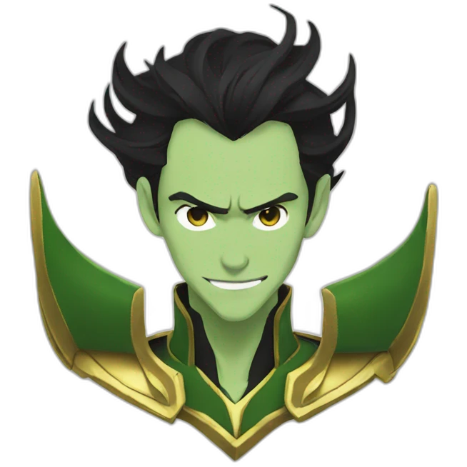 Loki watch anime  emoji