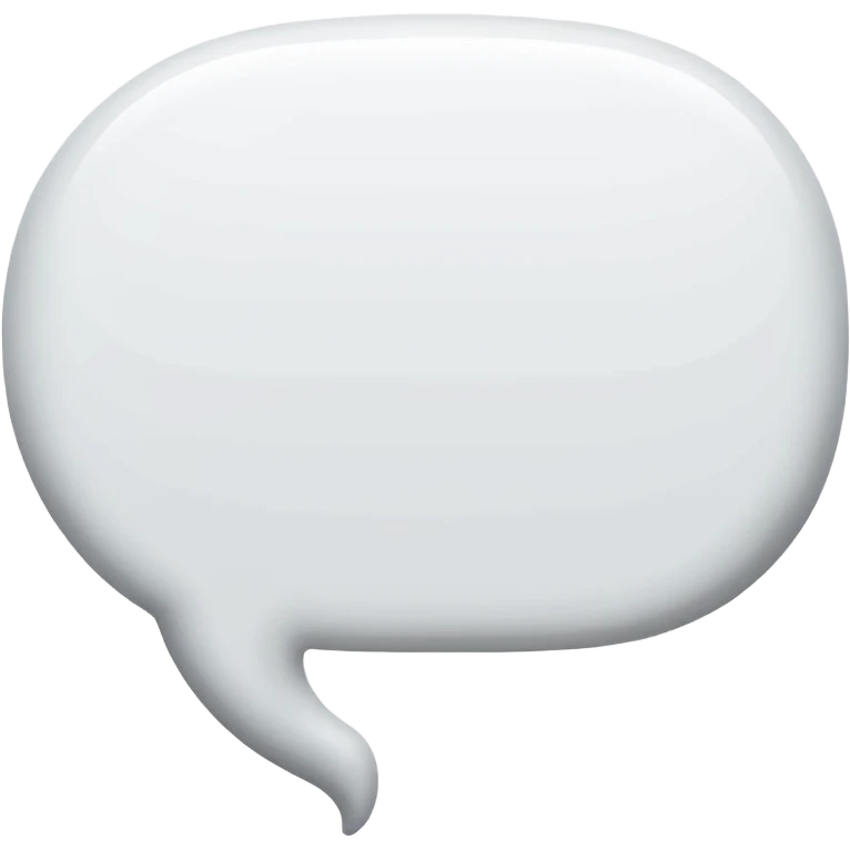 Speech balloon emoji