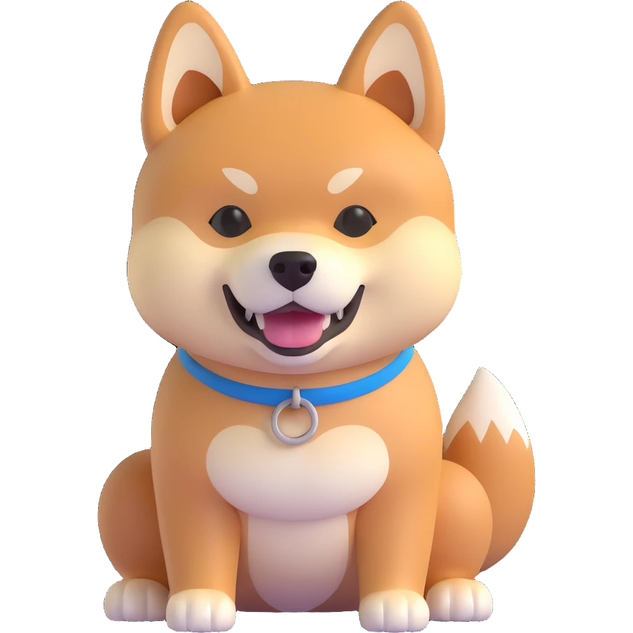 shiba inu muscular emoji