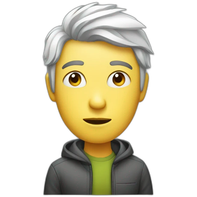 a product designer being distracted emoji
