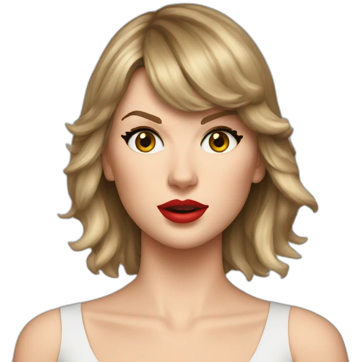 Taylor Swift shoked emoji