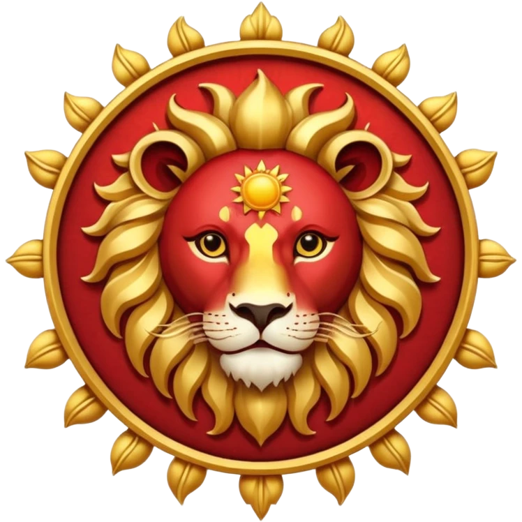 شیر و خورشید ایران ز emoji