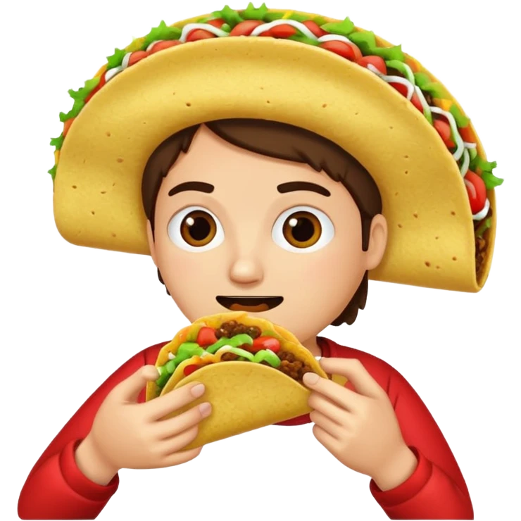 Tweaking at taco Tuesday  emoji