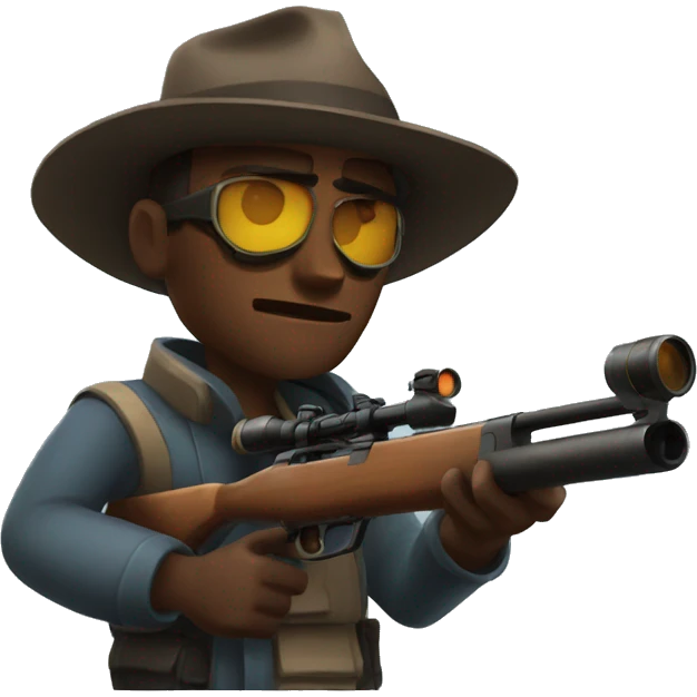 sniper from team fortress 2 emoji