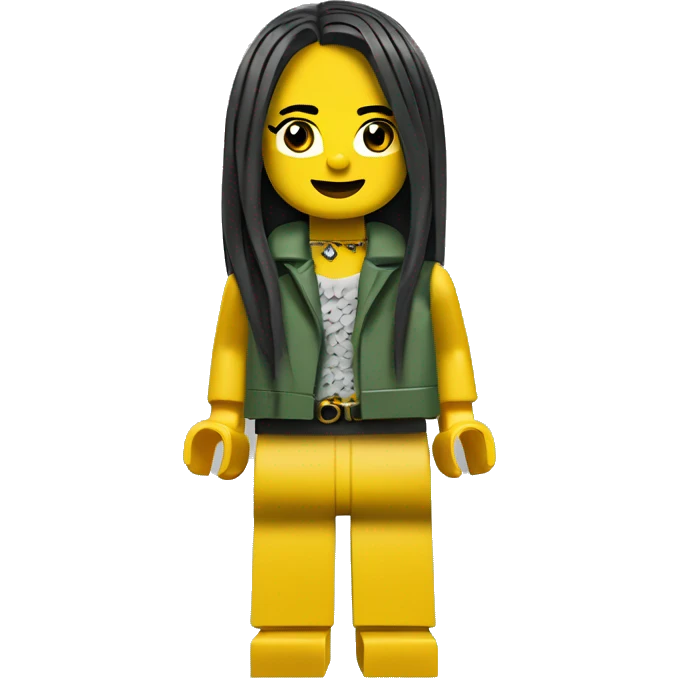 BILLIE EILISH lego full body emoji