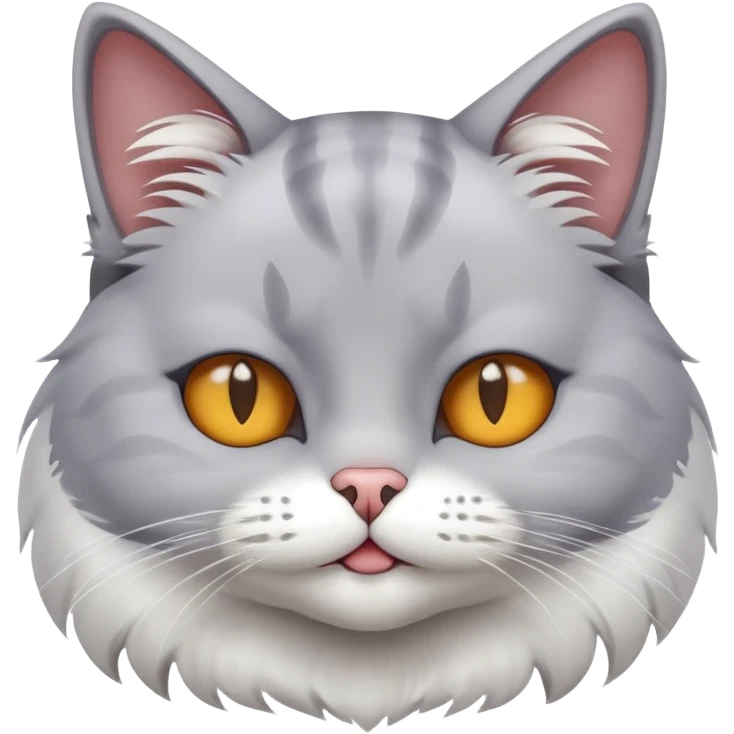 Cat being sarcastic emoji