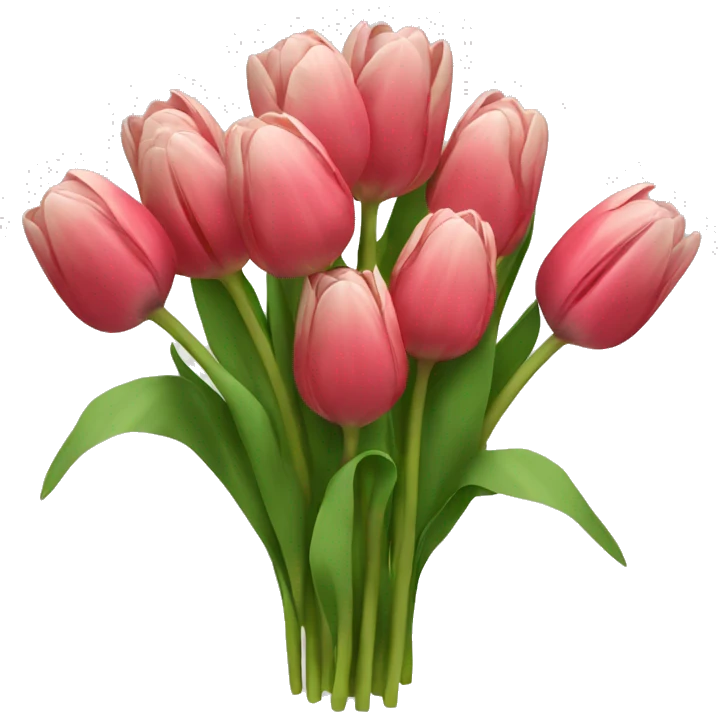 Bouquet of tulips emoji