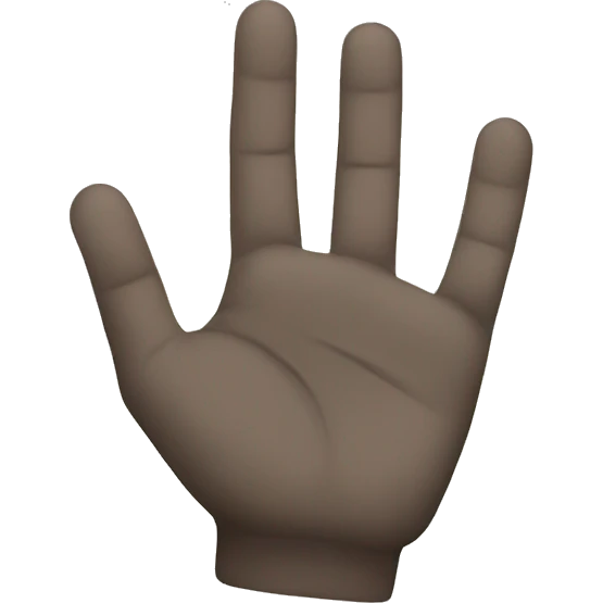 Norte gng hand emoji