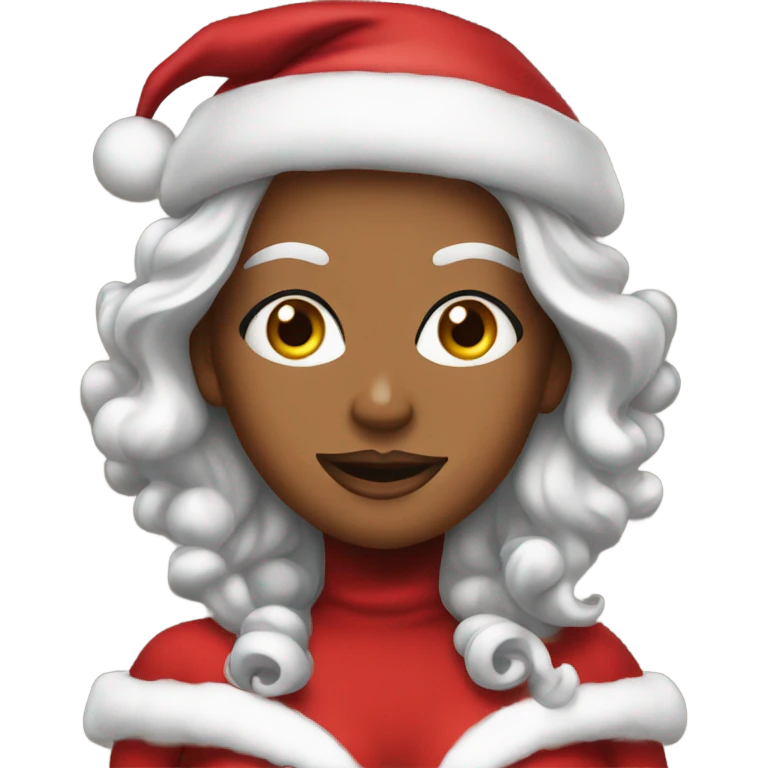 diva santa emoji