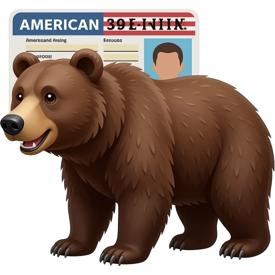 document american id blackman fullbear emoji