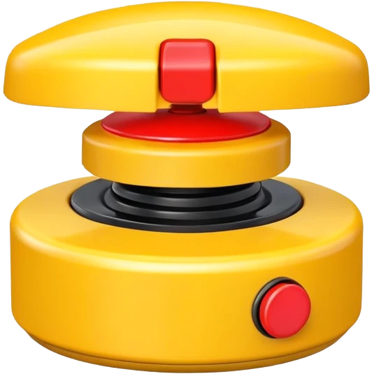 Funny buzzer emoji