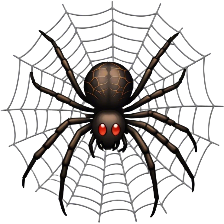 spider on a web emoji