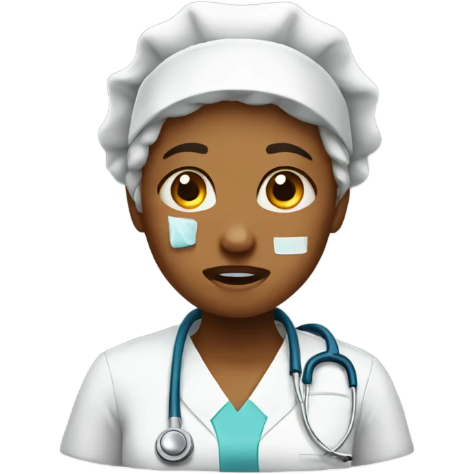 Nurse crying  emoji