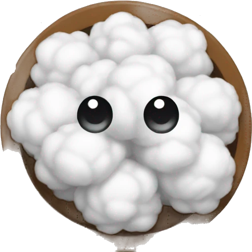 cotton emoji