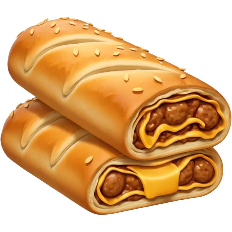 Sausage roll emoji
