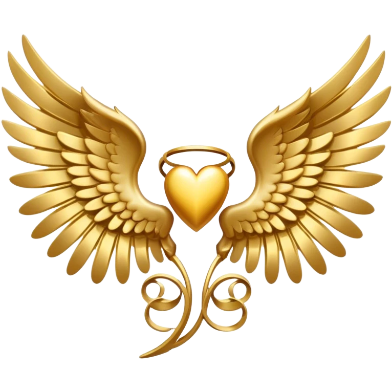 angel wing symbol medieval emoji