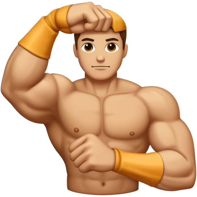 strong arm emoji