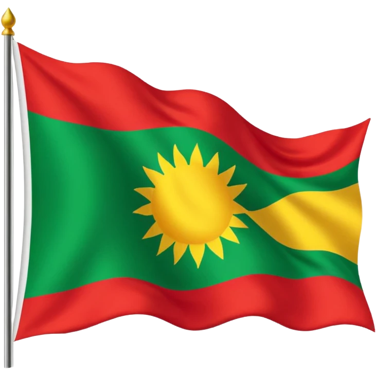 Kurdish flag emoji