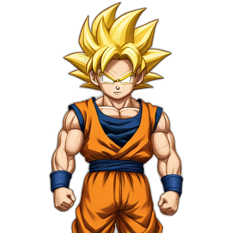super saiyan goku emoji