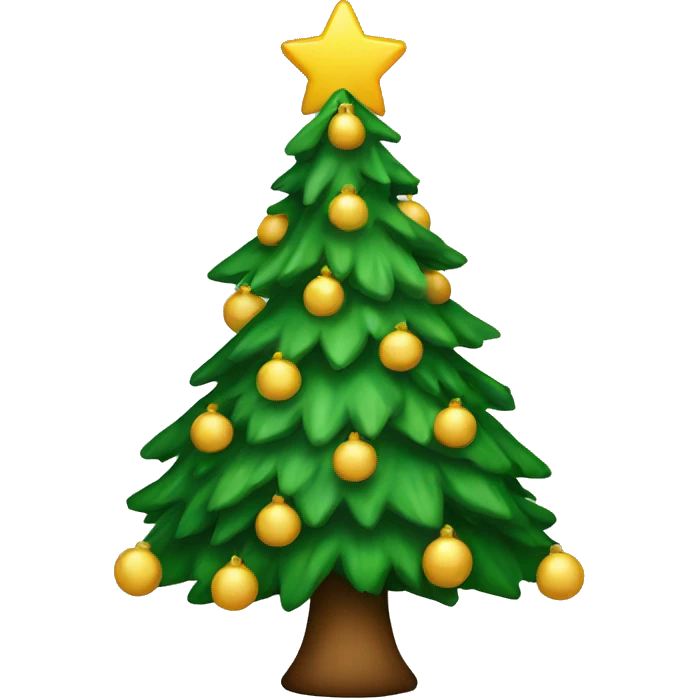 christmas tree emoji