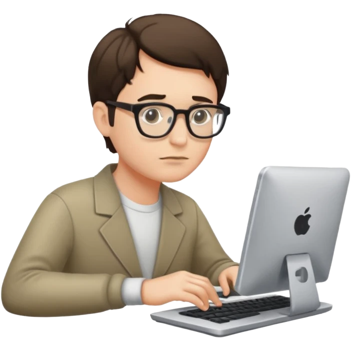 writer with computer emoji