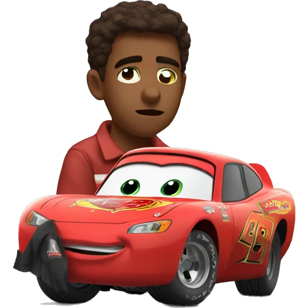 sad lightning Mcqueen mr.mon emoji