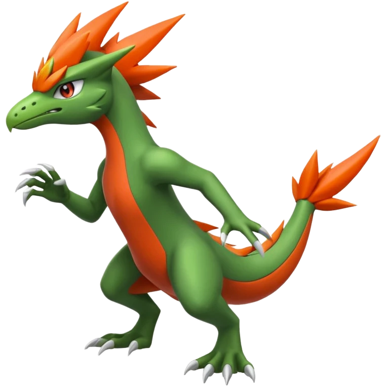 Blaziken-Sceptile-fusion emoji
