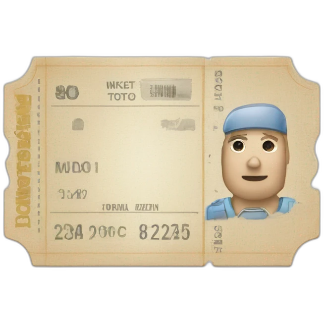 ticket-from-saint-petersburg-to-moscow emoji