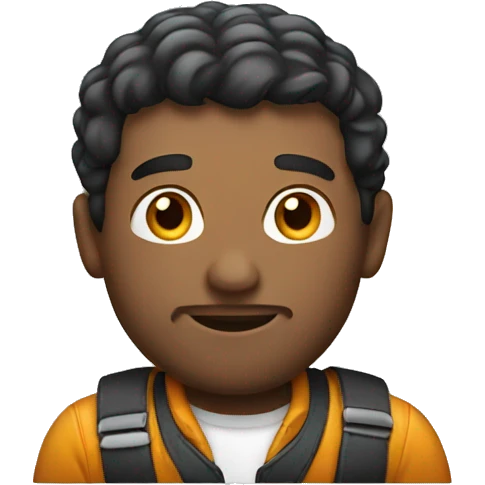 Men with car emoji
