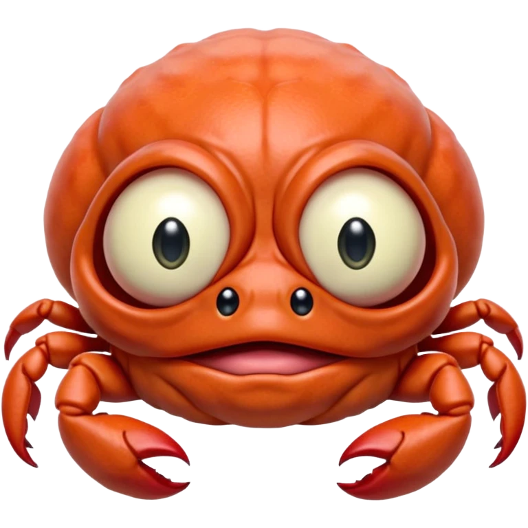 a crabadabadooda face, big eyes, tubblewubble, loolaapapoo, very wrinkly, bingblogo, crab,  SCREAMING, SCARES, WRINKLY, WRINKLES, sloopa, small mouth loobadooba, consquinto, lalalalabingbong, glossy eyes, maalardo , MAMAMALRHEGVXOSU, HDDISHIAGDUEHAIDYDTBWCAXCXZZXOXOSBSJWK emoji