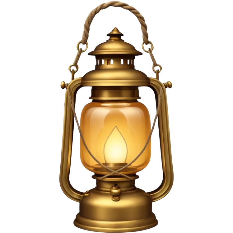 Lantern

New look:

Brass or iron base (#695C48).

Light glow: soft amber (#FFD88A) with slight haze effect.

Replace glass reflection with matte finish.

Optional rope handle wrapping. emoji