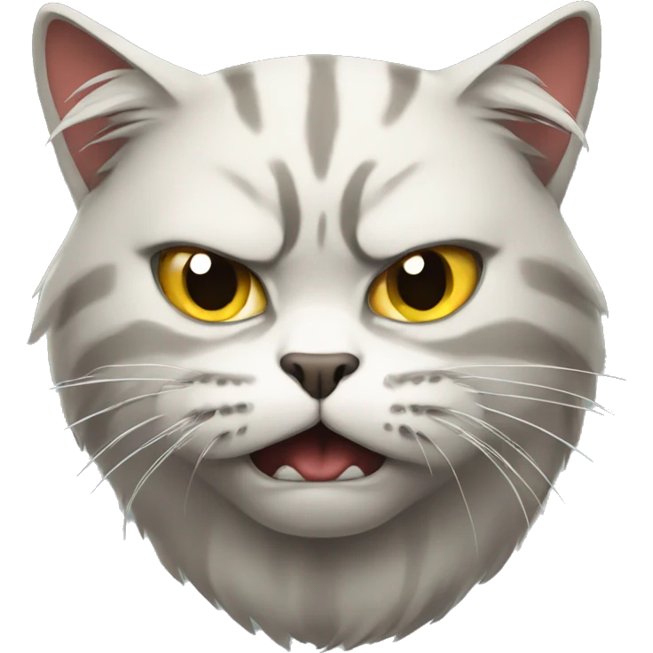 angry cat  emoji