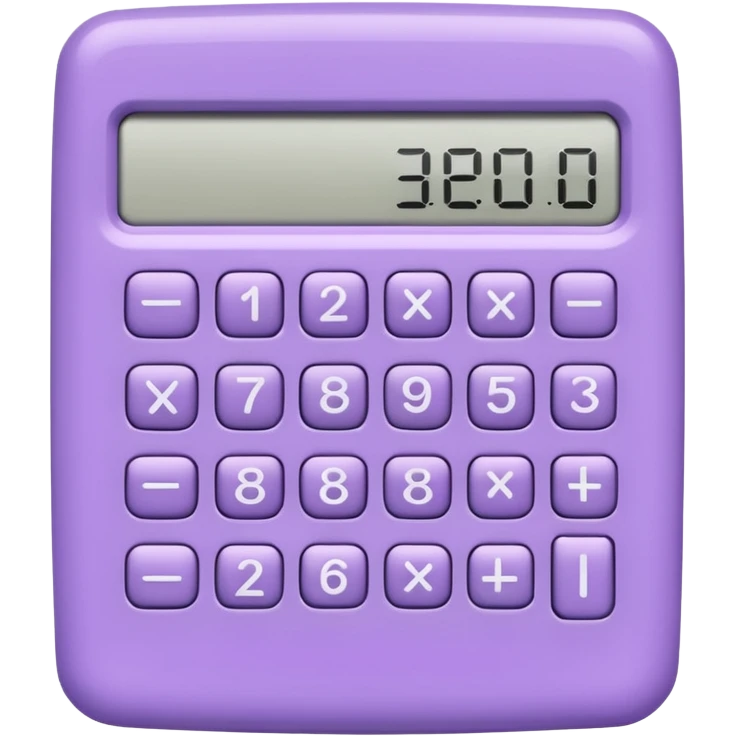 LILAC CALCULATOR emoji