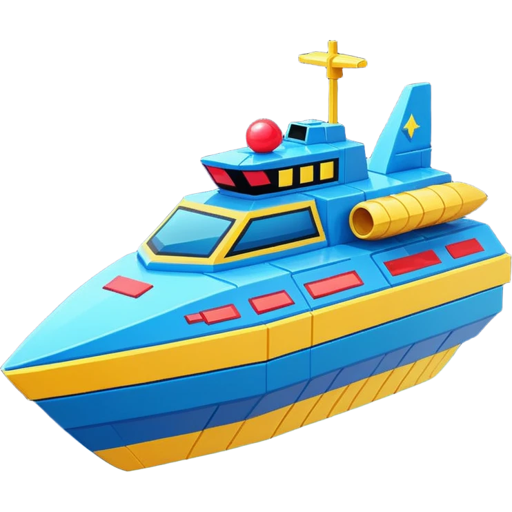 a galaga ship in a pixellated 1980s retro video game style emoji