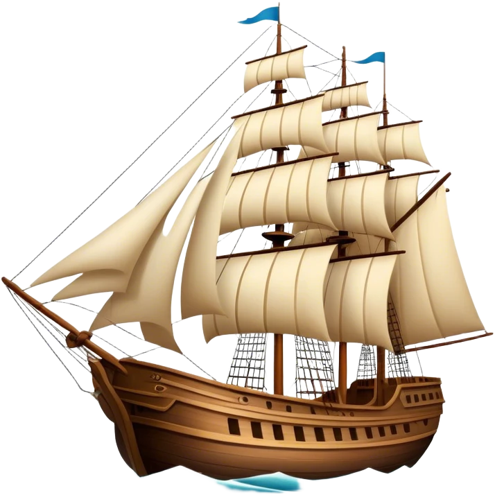 vintage ship emoji