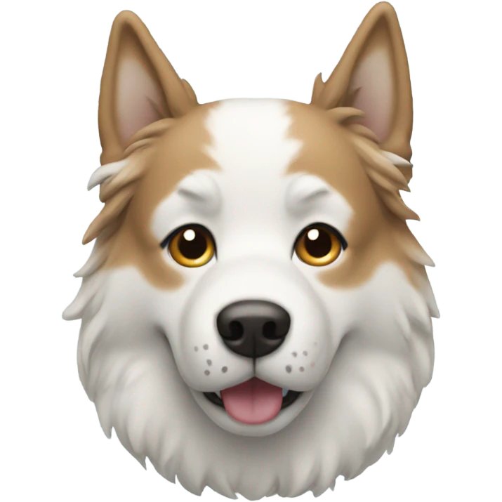 Snow dog  emoji