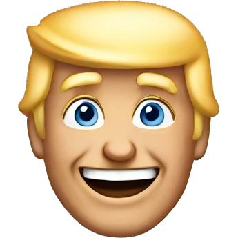 trump smiling emoji