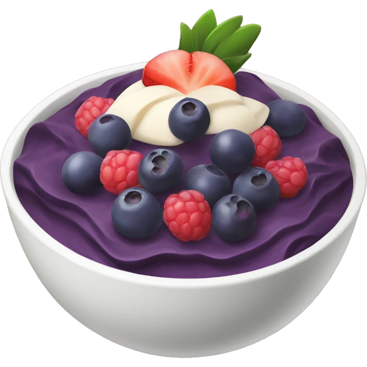 Acai bowl  emoji