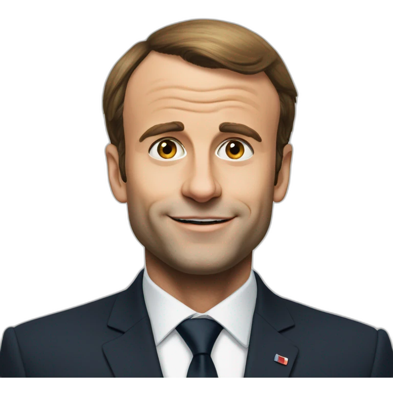 Macron sur Brigitte emoji