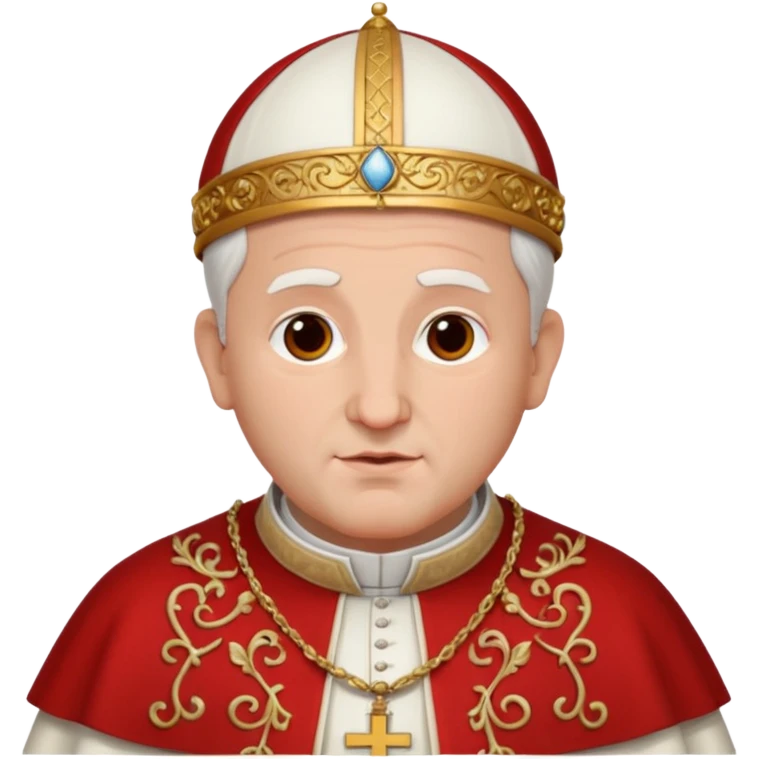 Pope Leo with Mozetta emoji